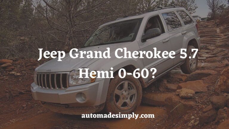 Jeep Grand Cherokee 5.7 Hemi 0-60: A Complete Acceleration Guide