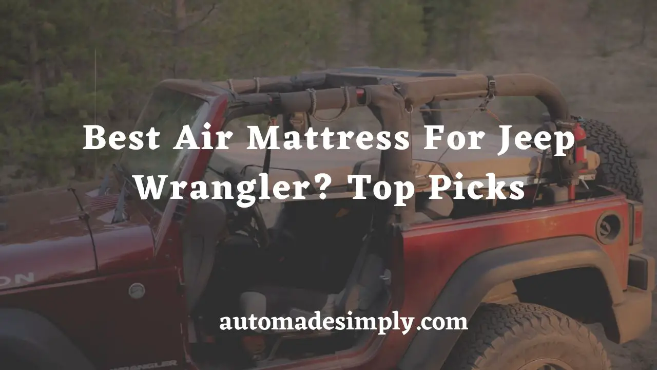 best air mattress for jeep wrangler