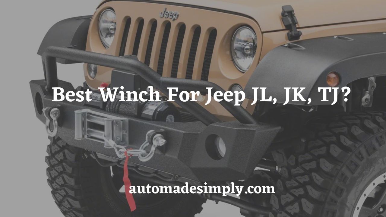best winch for jeep jl, jk, tj