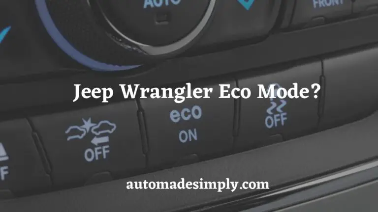 Jeep Wrangler Eco Mode: How It Works, Benefits, and More