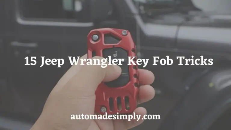 15 Jeep Wrangler Key Fob Tricks: Revolutionize Your Driving Experience