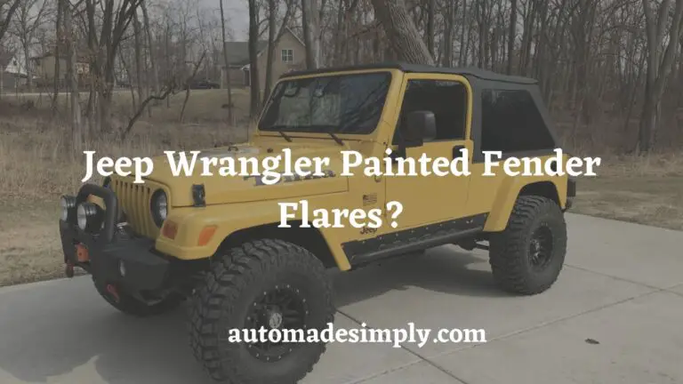 Jeep Wrangler Painted Fender Flares? Pros and Cons