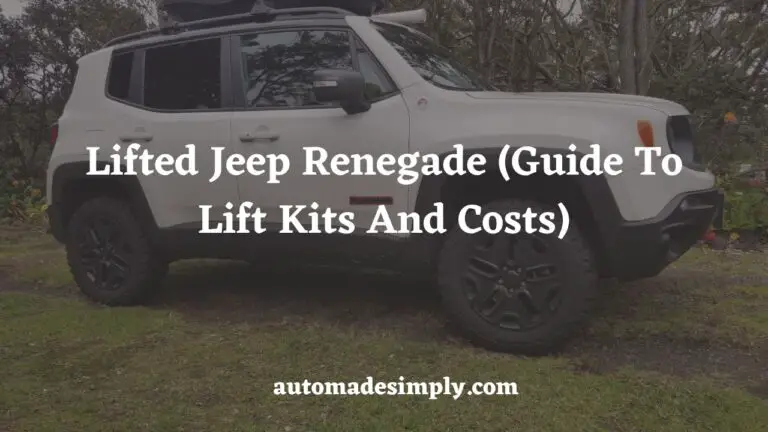 Lifted Jeep Renegade: Kits, Costs & Off-Road Upgrades