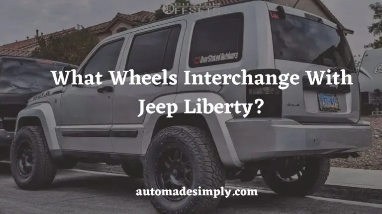 What Wheels Fit a Jeep Liberty? A Complete Compatibility Guide