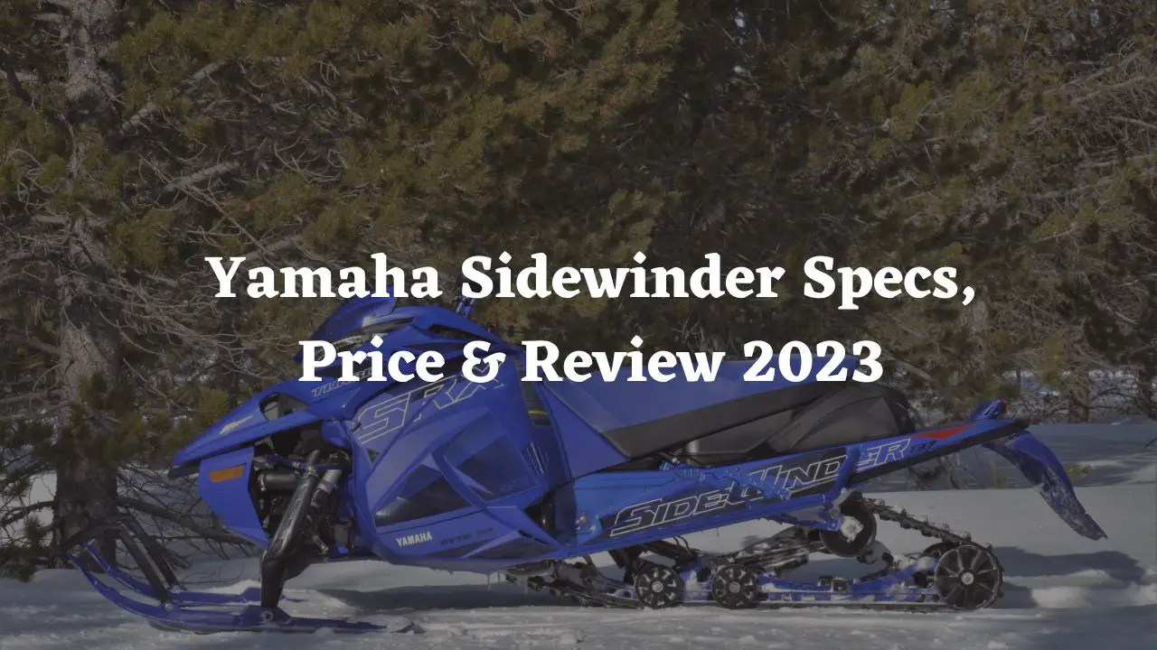 yamaha sidewinder specs, price & review