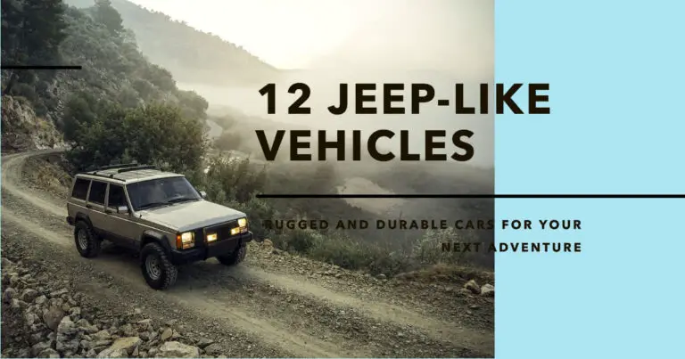 12 Jeep-Like Vehicles: Cars Similar To Jeep Wrangler