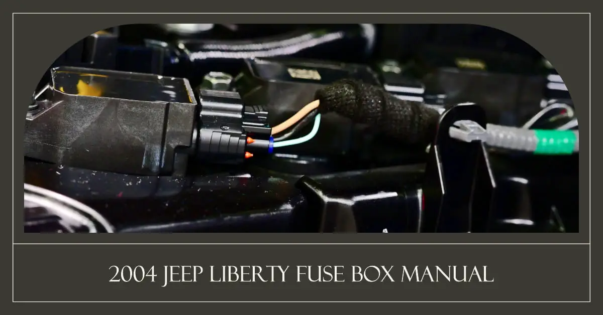 2004 jeep liberty fuse box manual