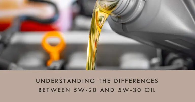 5W-20 vs 5W-30 Oil: 2024 Guide to Understanding the Differences
