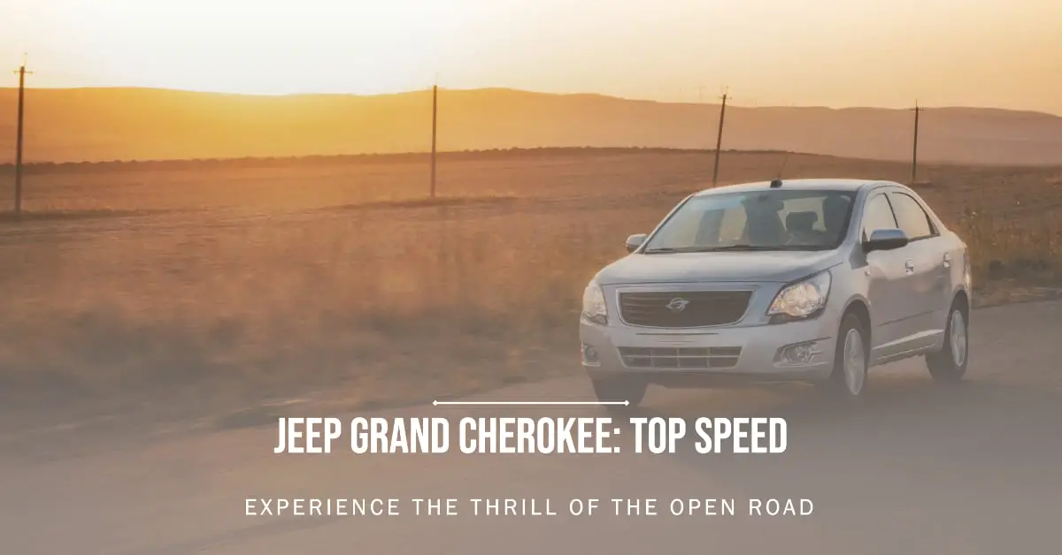 Jeep grand cherokee top speed