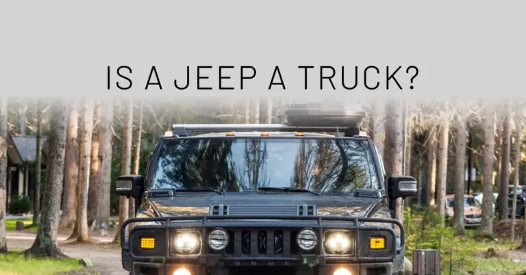Is a Jeep a Truck? Exploring the Key Differences