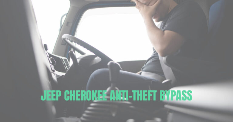 Jeep Cherokee Anti-Theft Bypass: A Guide to Disabling Your Vehicle’s Security System