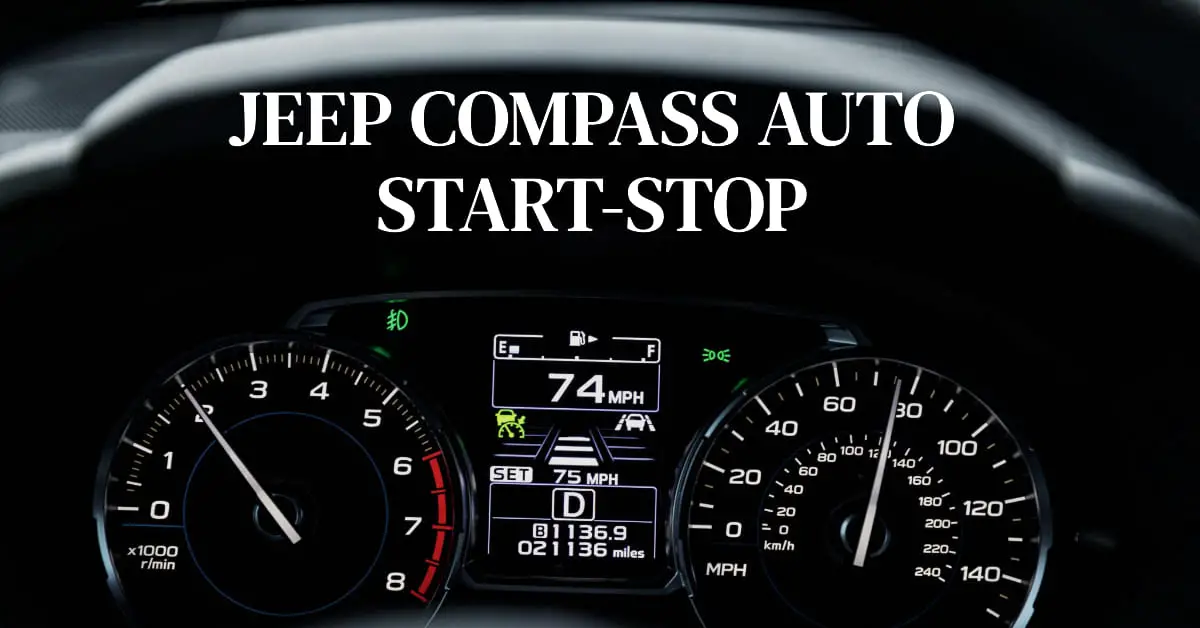 jeep compass auto start-stop