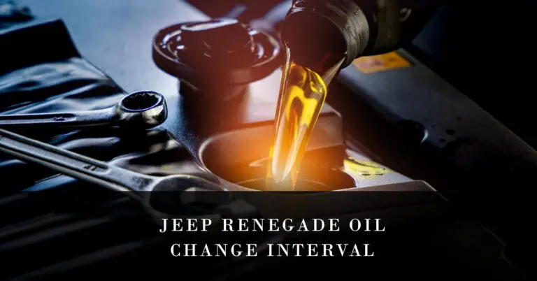 Jeep Renegade Oil Change Interval: What You Need to Know