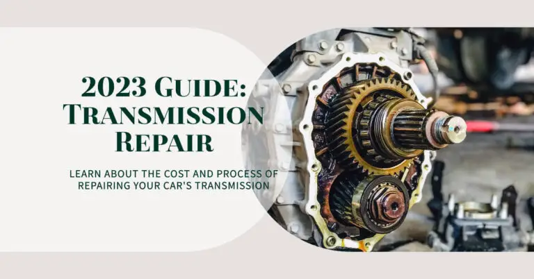 2024 Guide: Transmission Repair And Cost