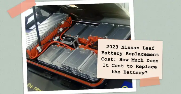 Nissan Leaf Battery Replacement in 2024: Cost & What to Know