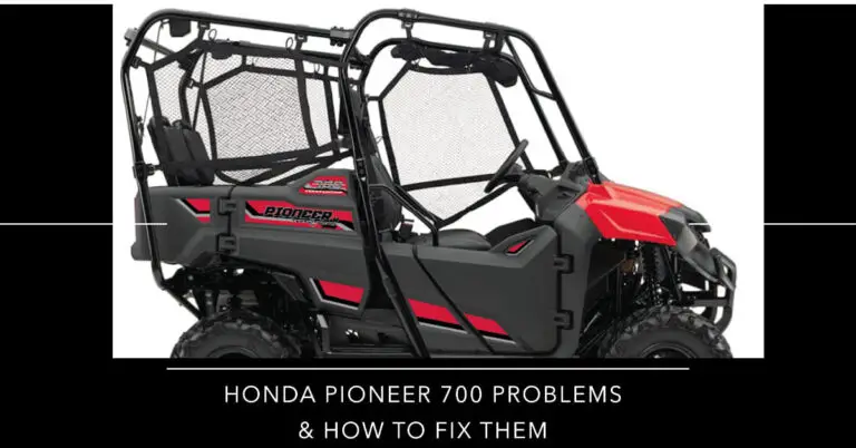 Honda Pioneer 700 Problems & How to Fix Them