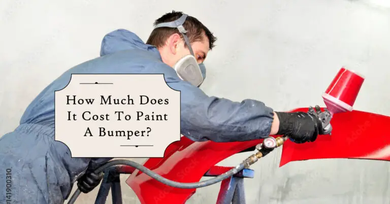 How Much Does It Cost To Paint A Bumper? 2024 Prices