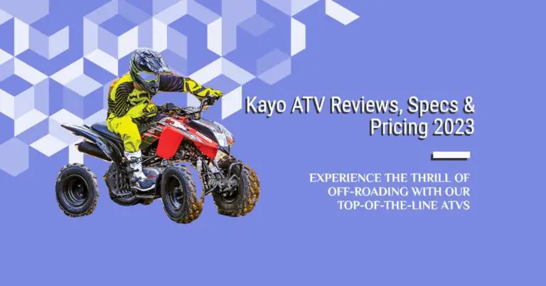 Kayo ATV Reviews, Specs & Pricing 2024