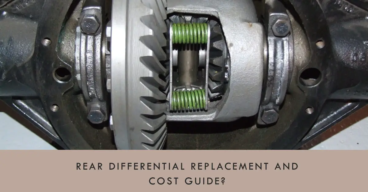 Rear Differential Replacement and Cost