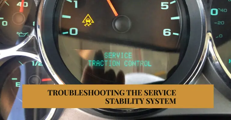 Service Stability System: Understanding and Troubleshooting