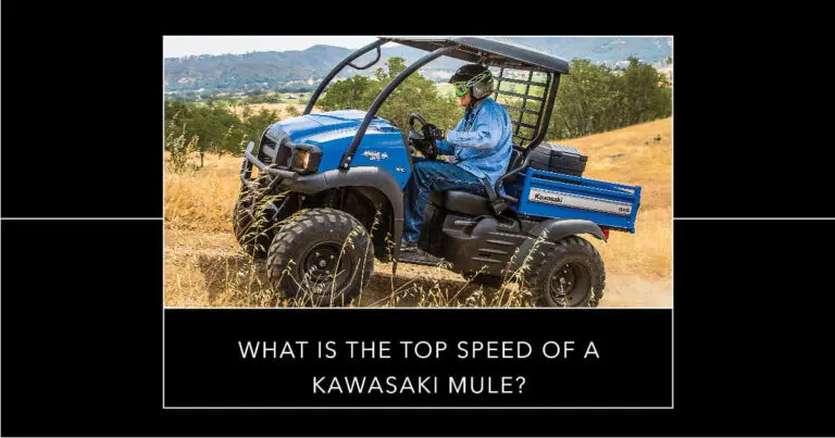 Top Speed of Kawasaki Mule & How to Increase?