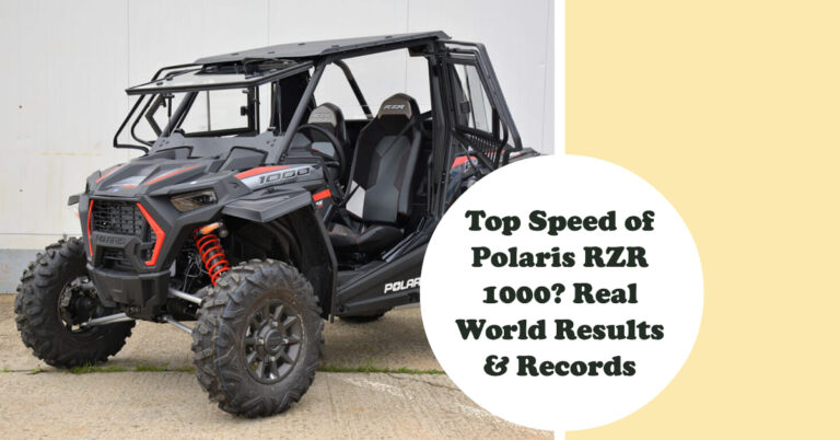 Top Speed of Polaris RZR 1000? Real World Results & Records