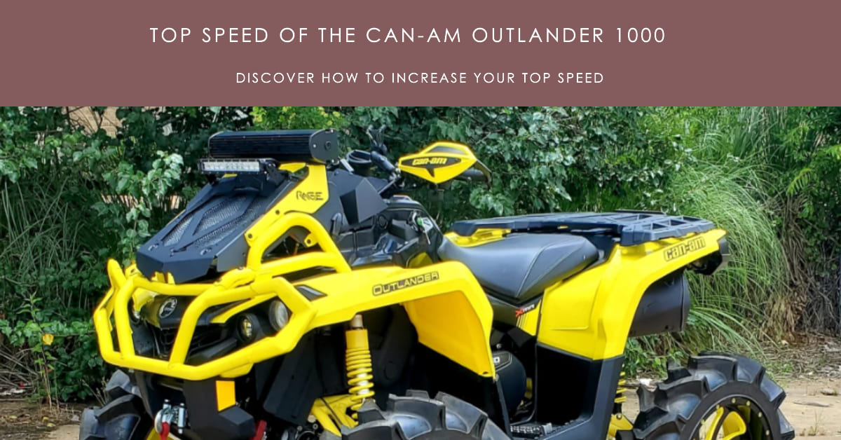 top speed of the can-am outlander