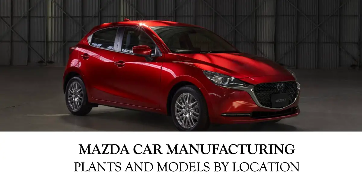 Where are Mazda Cars Made