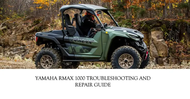 Yamaha RMAX 1000 Problems: Troubleshooting & Repair Guide