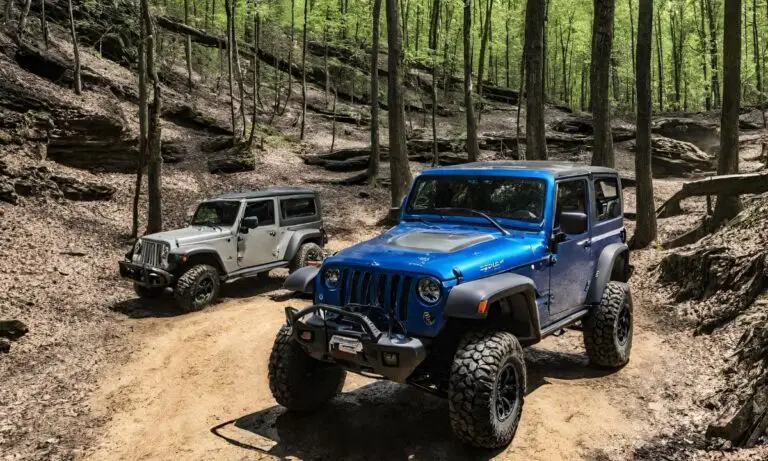 Blue Holler Off-Road Park Near Mammoth Cave in Kentucky