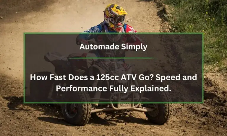 How Fast Does a 125cc ATV Go? Speed and Performance Fully Explained