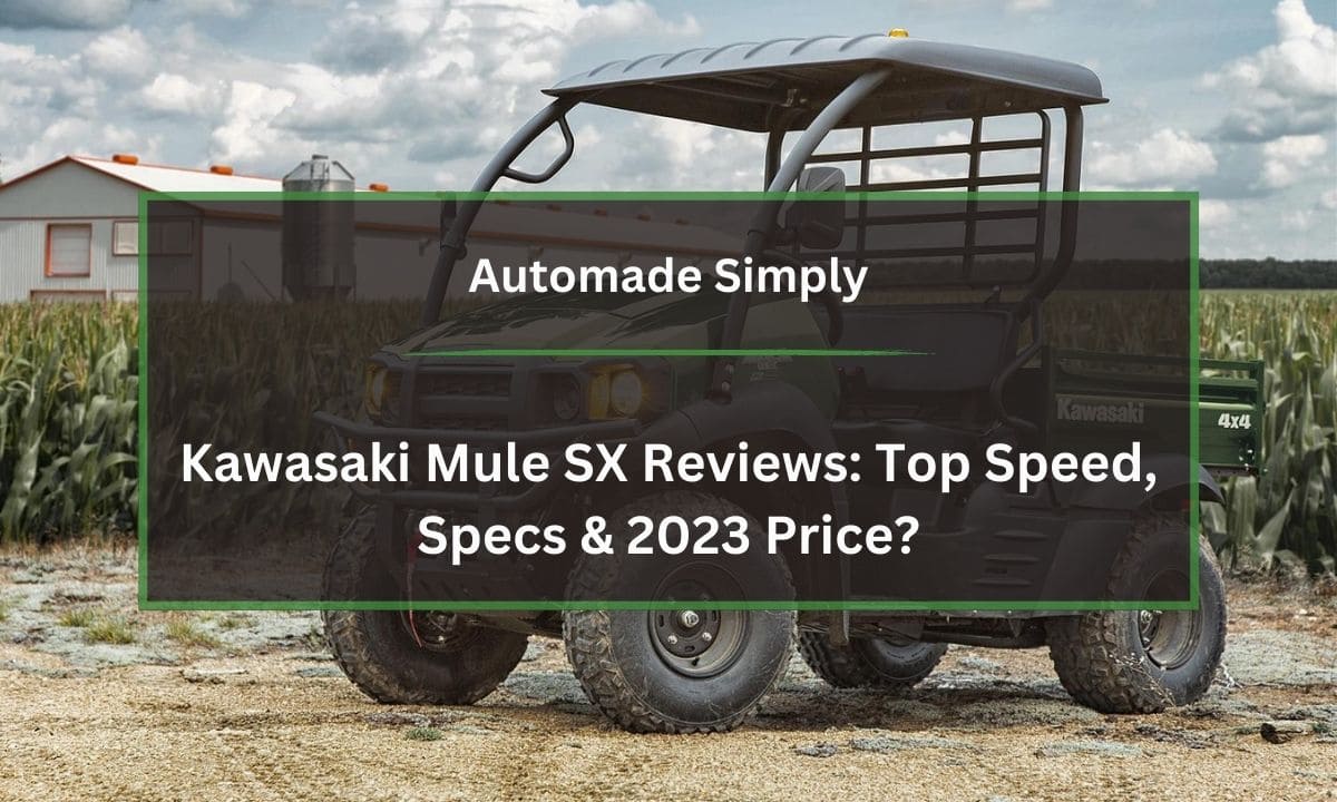 Kawasaki Mule SX Reviews