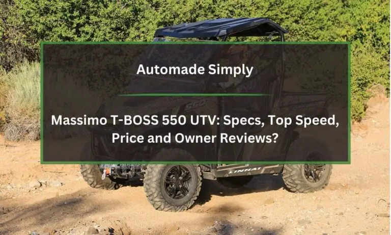 Massimo T-BOSS 550 UTV: Specs, Top Speed, Price and Owner Reviews